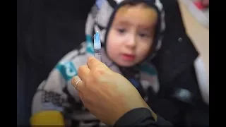 تطعيم 2 7 مليون طفل في اليمن ضد مرض الدفتريا 