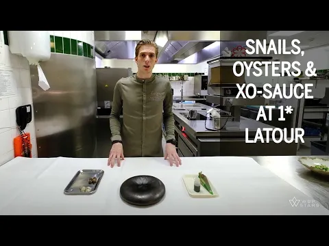 SNAILS, OYSTERS & a DUTCH SHRIMP XO-SAUCE by Kenny Friederichs at Latour (+ wine pairing!)