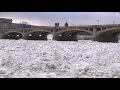 Ice covers Susquehanna River in Wilkes-Barre s monitoring levels