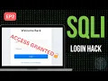 SQL Injection Login Bypass Vulnerable Bank EP2