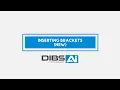 Inserting Brackets Tutorial New