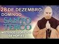 Lagu TERÇO DE HOJE - 28/12/2025 - DOMINGO : MISTÉRIOS GLORIOSOS - 04 HORAS • SANTO TERÇO