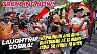 lupet ni kuya maningil ng utang dinaan sa pagkanta sa mall tinginan mga customers viral now 