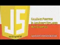 JavaScript Callback Function Explained With Example in Malayalam JavaScript Interview Question