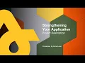 Strengthening Your Application for EAC Individual Funding Project Description