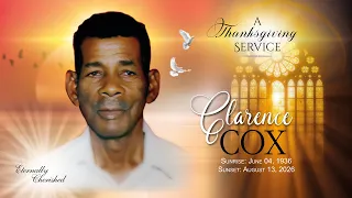 Celebration of Life   -  CLARENCE COX