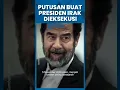 Download Lagu 18 Tahun Lalu Hari Ini, Putusan Eksekusi Presiden Irak Saddam \u0026 Digantung