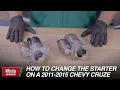 How To Remove and Replace the Starter on a 2011-2015 Chevy Cruze