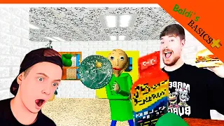 new baldy and mr beast raldi lots of memes baldis raldis crackhouse walkthrough