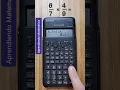 MULTIPLICACION de FRACCIONES con la CALCULADORA CIENTIFICA