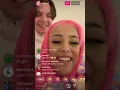 DOJA CAT AND HER BOYFRIEND HAVE FUN ON LIVE