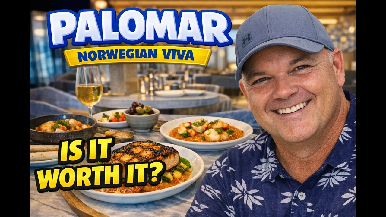 Palomar on Norwegian Viva: Is NCL's Mediterranean Dining Worth It! Full Review of Palomar. 4K