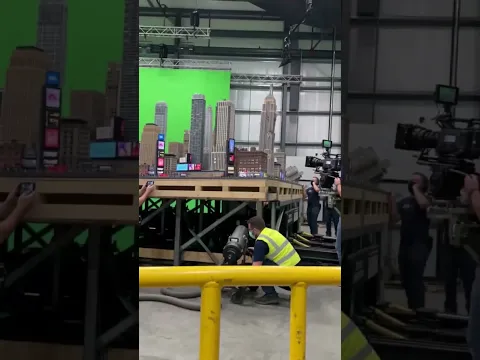 Behind the Scenes of a New York Earthquake Scene 🤯