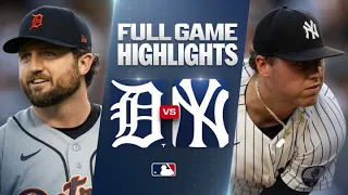 TIGERS vs YANKEES Full Game Highlights June 29 2026 MLB Season