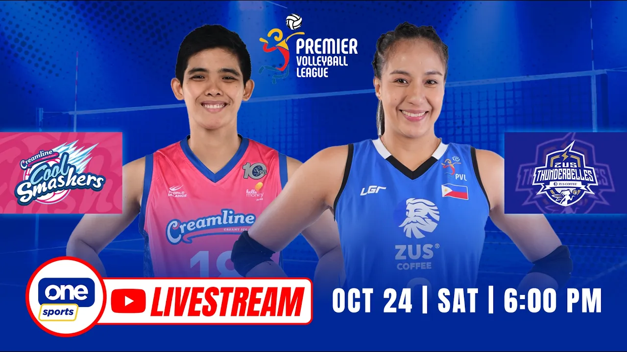 LIVE: CREAMLINE vs ZUS COFFEE | 2026 PVL ALL-FILIPINO CONFERENCE 2026-10-24 11:34