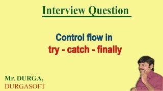 Control flow in try catch finally Java Exception Handling