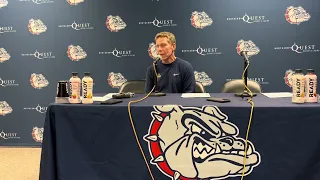 Gonzaga s Mark Few post Pacific