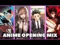 Download Lagu Epic Anime Opening Mix to Get You Pumped! | New Anime Music 2024