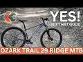 THE BEST NEW ENTRY LEVEL MTB - 398 Ozark Trail 29 Ridge Mountain Bike from Walmart