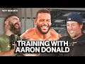 Til we throw up - Matthew Stafford spills how hard Aaron Donald trained his Make-A-Wish kid