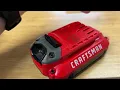 How do you charge a Craftsman power drill