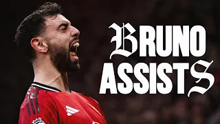 bruno fernandes premier league assists so far 2025 26