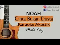 Download Lagu Acoustic Karaoke - Cinta Bukan Dusta - Noah Version ( Male Key Nada cowok)