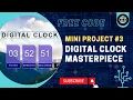Digital Clock Project Using HTML CSS JavaScript