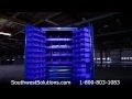 Forkliftable Industrial Storage Cabinet Heavy Duty Locking Bins