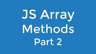 16 Array Methods 2 Ultimate Beginner JavaScript Course Bangla