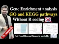 How to perform gene enrichment GO and KEGG pathways analysis with SR plot