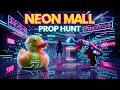 NEON MALL PROP HUNT Cyberpunk Prop Hunt in Fortnite Trailer