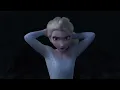 Elsa intenta cruzar el mar Sombrío | Frozen