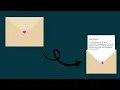CSS Envelope Letter Click to Animation HTML CSS JS