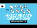 All Boolean Path Operations in Inkscape Explained with Examples