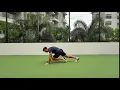 Alternate squat thrust