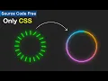 CSS Transforming Circle Loader HTML CSS Animation Effects