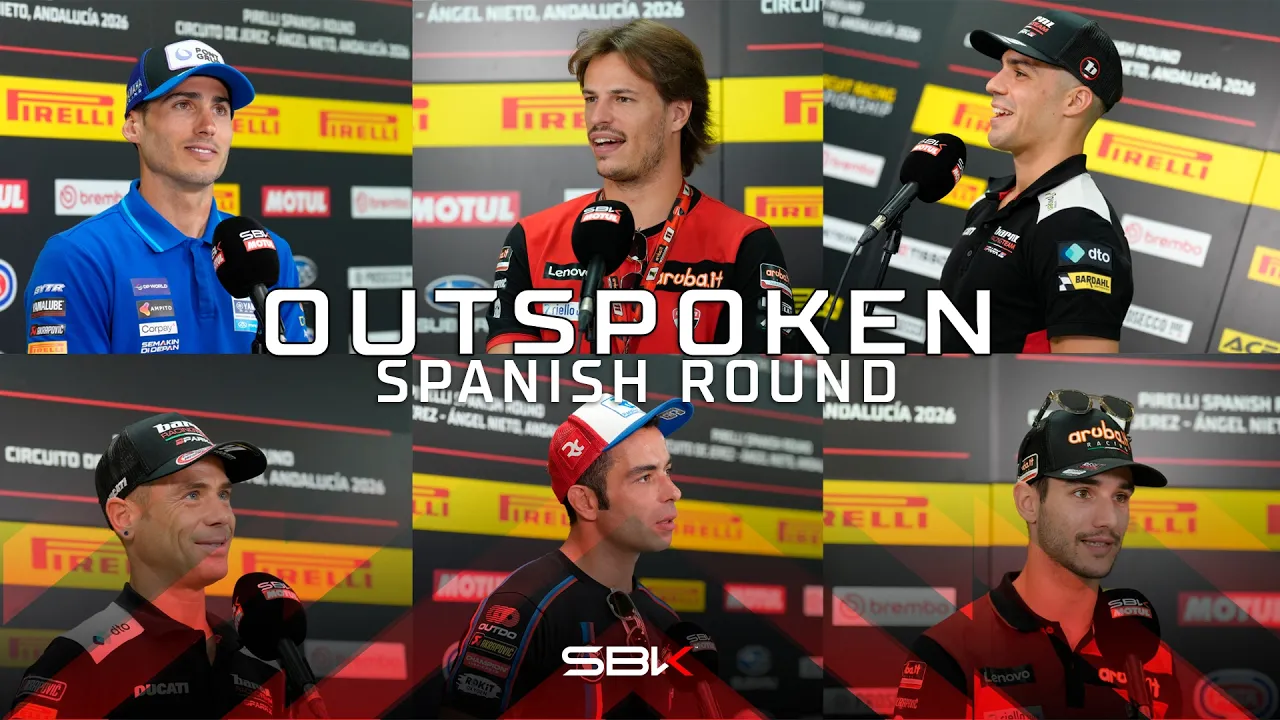 OUTSPOKEN ahead of Jerez 🎤 | 2026 #SpanishWorldSBK 🇪🇸