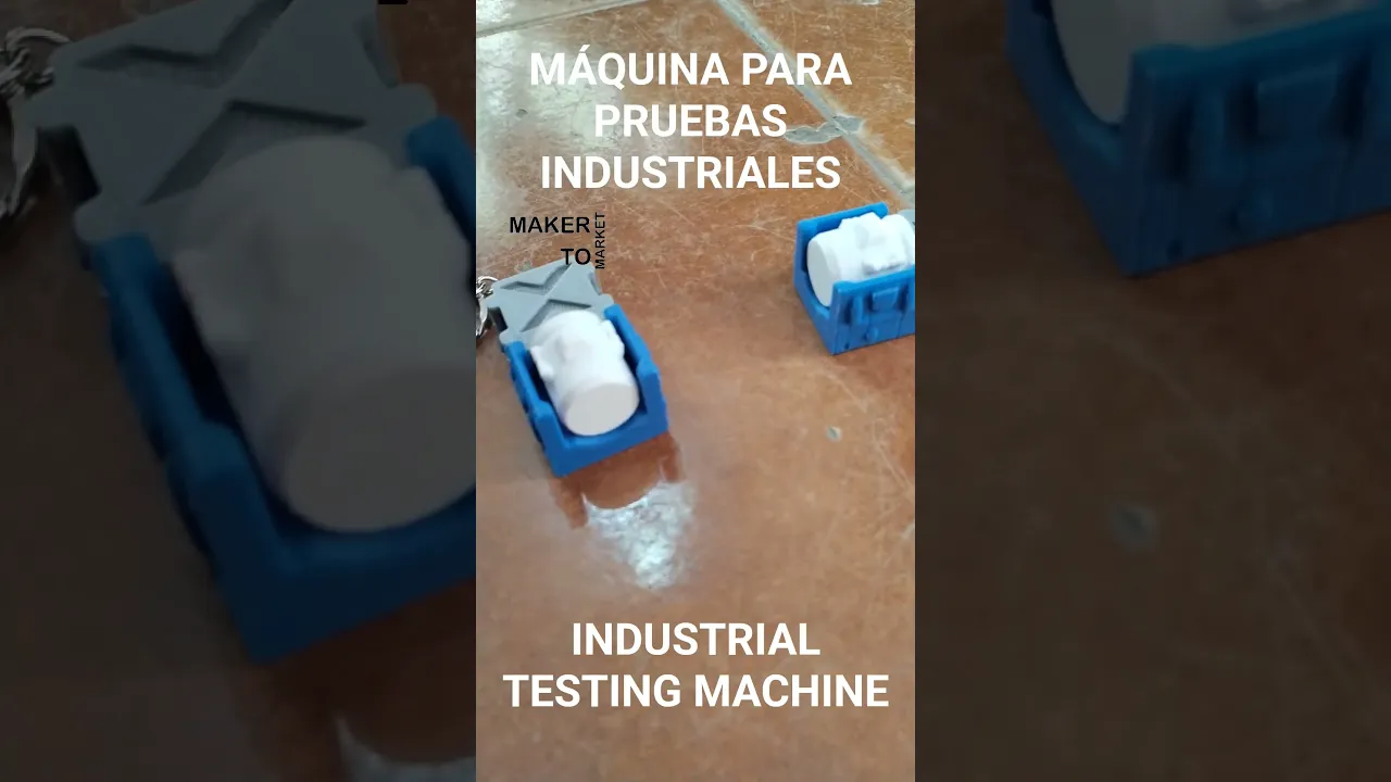 Vibration Machine Shaker Keychain video thumbnail