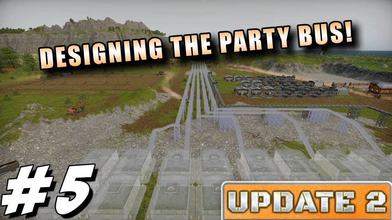 Welcome To The Party Bus! |  Captain Of Industry Update 2 - EP5 S3