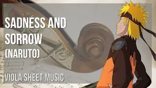 Download Viola Sheet Music: How to play Sadness and Sorrow (Naruto) by Toshio Masuda MP3