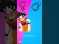 Download Lagu Dragon ball Character in Gender Bender Swap #shorts #goku #dbs #dragonball