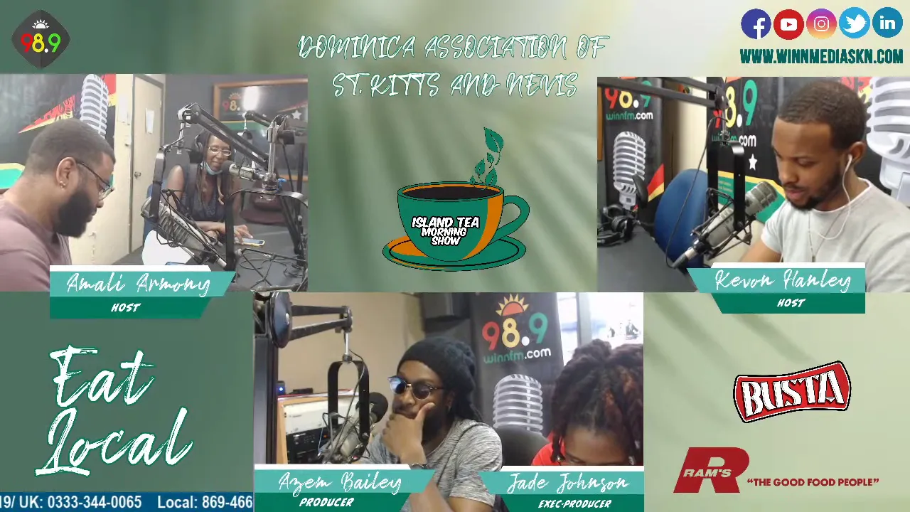 Dominica Association interview with Island Tea with Kevon and Amali - 16 Nov 2020