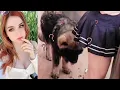 Amouranth in the Kitchen Where She Belongs