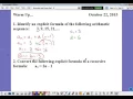 Linear Recursion Warm Up