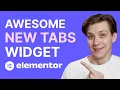 Nested Tabs - A Tutorial and an Overview of Elementor s Improved Tabs Widget
