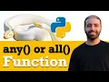 Python s ANY and ALL Functions are Simpler Than You Think