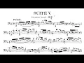 Bach - Cello Suite No. 5 in C Minor (Score)