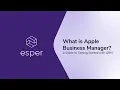 What is Apple Business Manager A Guide to Getting Started with ABM