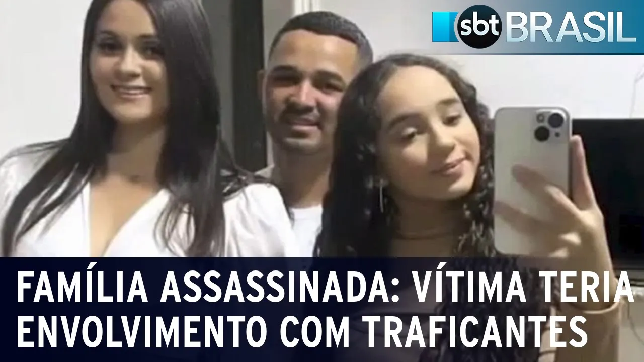 Polícia investiga se família assassinada tinha envolvimento com traficantes | SBT Brasil (03/01/24)